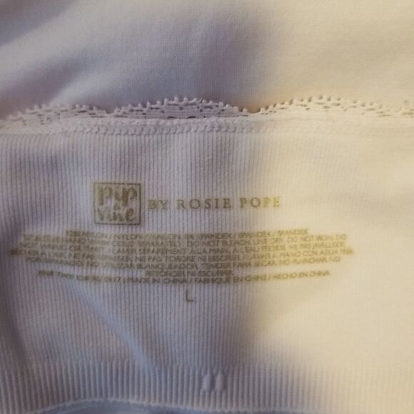 Rosie Pope nude nursing tank light pink large GC - Picture 10 of 12